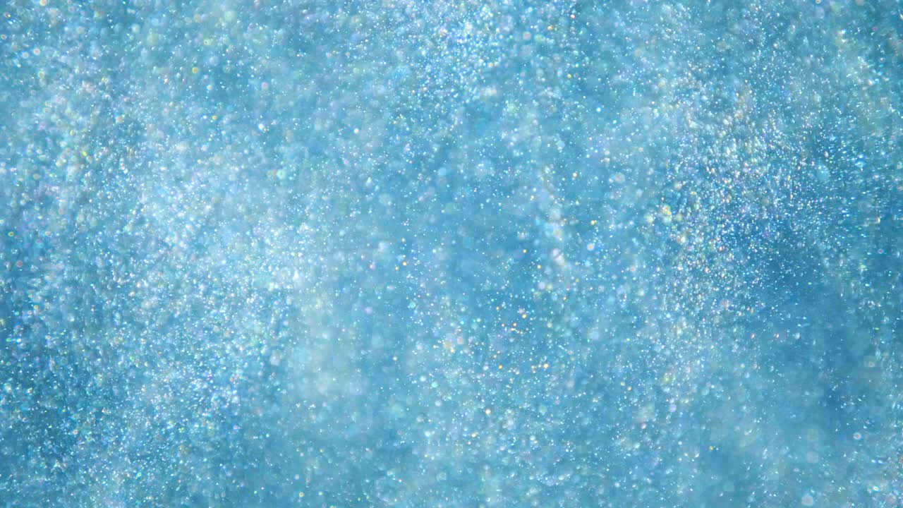 Elegant, detailed, and delightful bokeh and particles visuals with shallow depth of field underwater