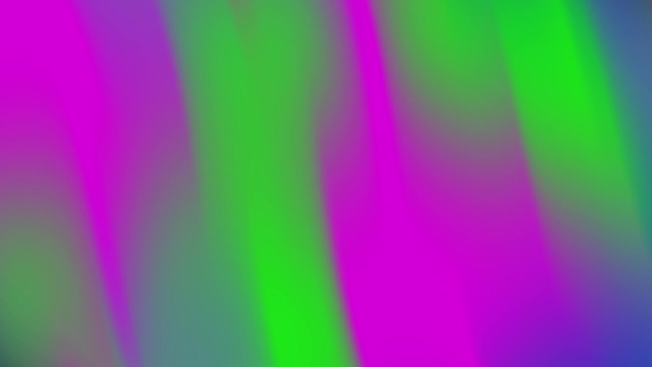 Dynamische Abstracte Achtergrond met Vloeiend Groen en Magenta Kleurverloop