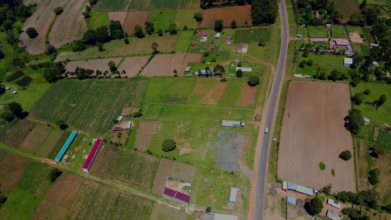 vista de paisaje de la ciudad-drone