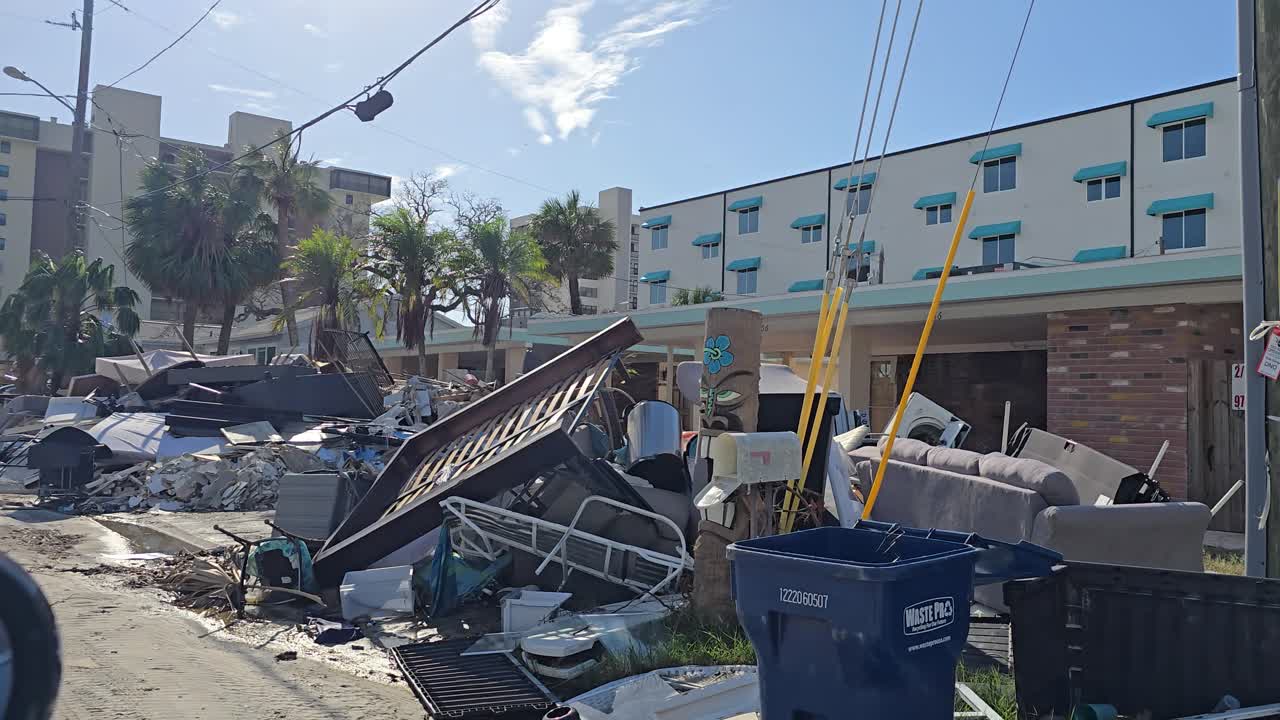 Hurricane Aftermath: Devastating Damage to Coastal Homes and Properties