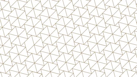 abstract geometric technological white background in 4k video.