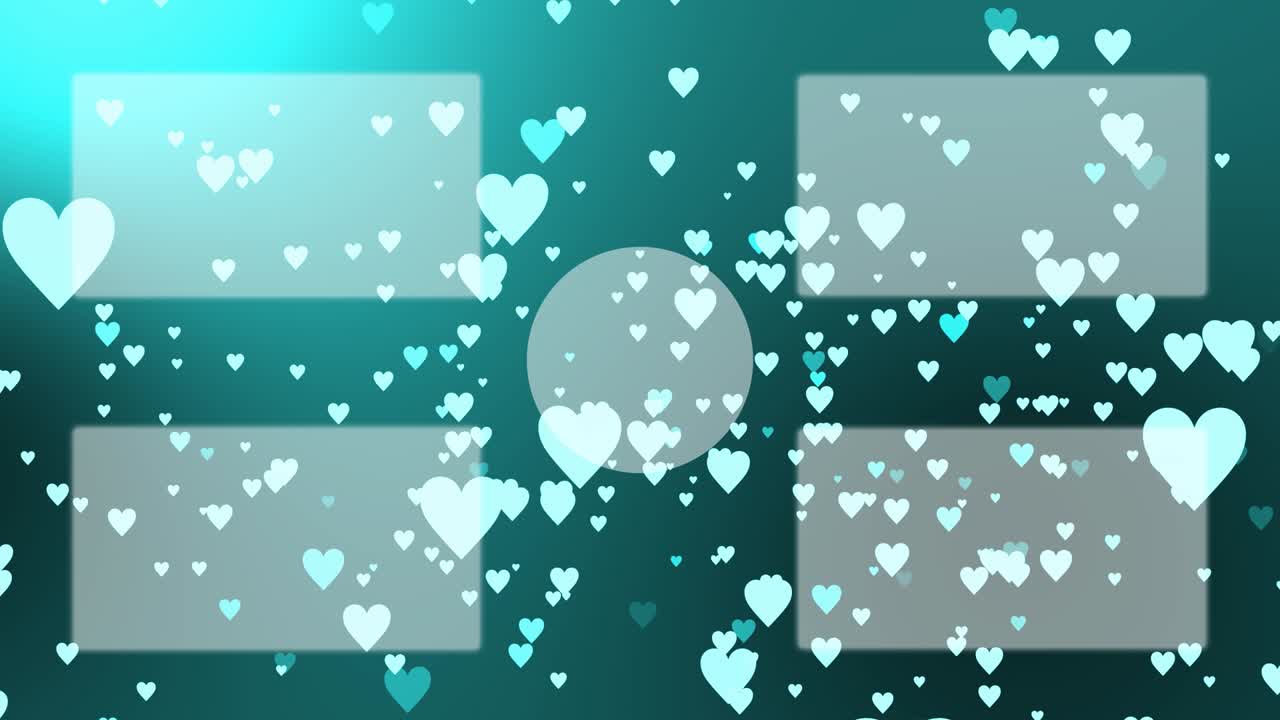 마크 그라데이션 입자, 엔드 카드, 엔딩 스크린, 모션 그래픽