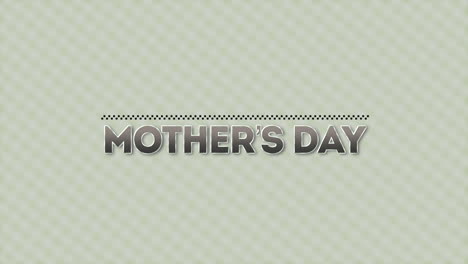 Stylish-Mothers-Day-text-on-vibrant-green-background-with-diagonal-square-pattern