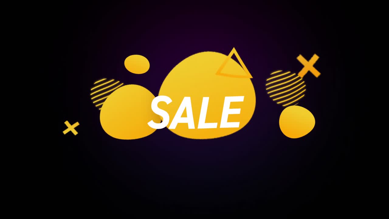 레트로 배경 4k에 대한 다채로운 거품으로 판매 광고