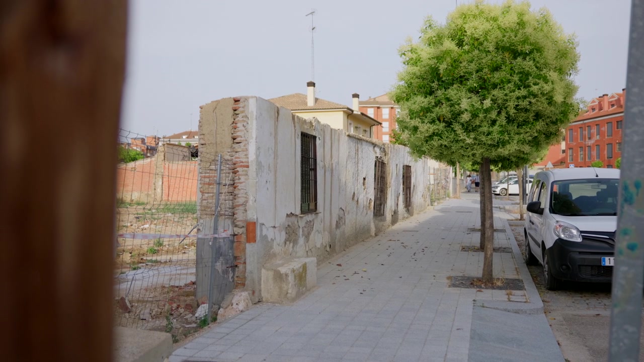 Abandoned deteriorated house in rural area representing economic decline rural depopulation housing crisis and neglected property.