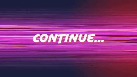 juego de arcade continúa