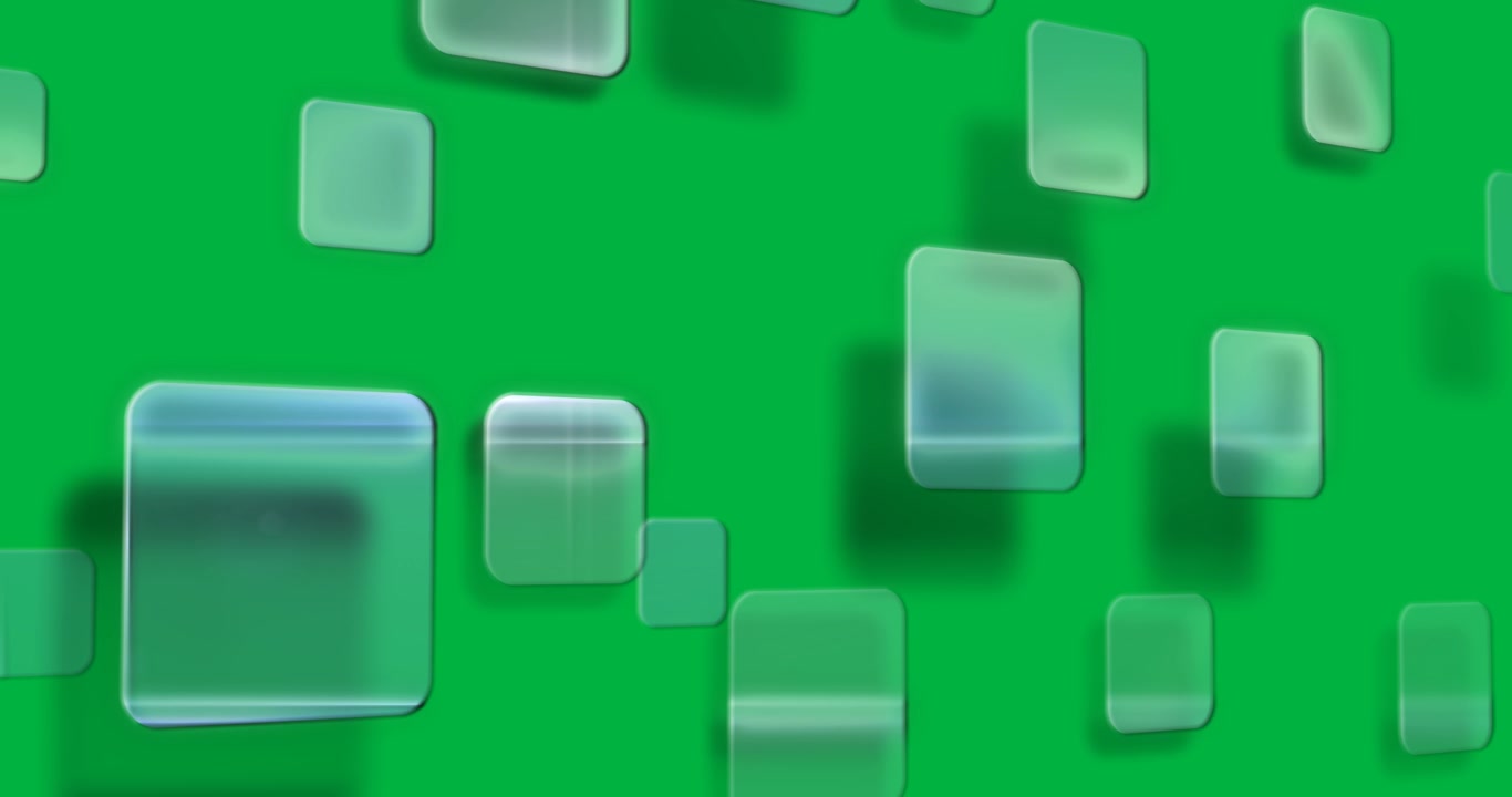 Digital animation of folder file document icons against black background