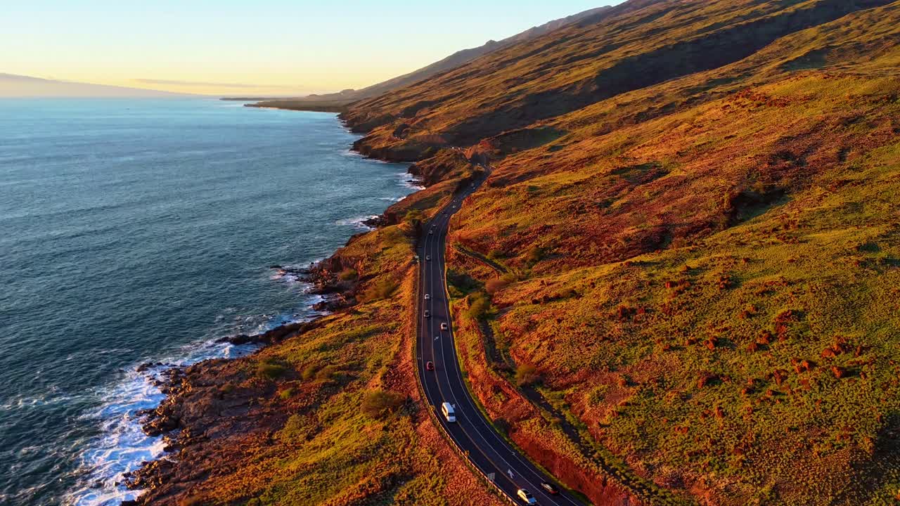 맥그리거 포인트 등대 (mcgregor point lighthouse, maui) 에서 하이퍼스 (hyperlapse)