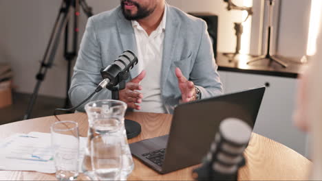 podcast interview with businessman