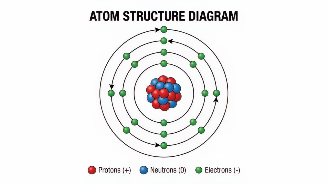 Atom Structure Diagram