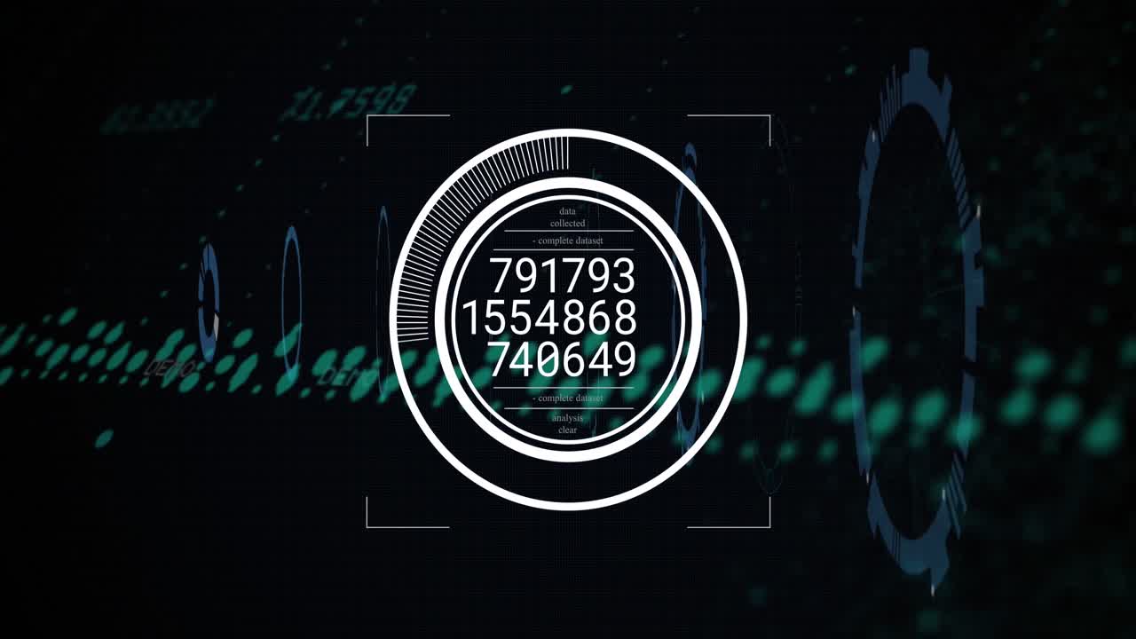 범위 스캐닝을 통한 데이터 처리 애니메이션