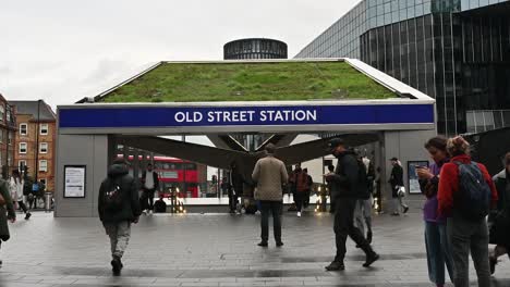 outside old street station, london, united kingdom