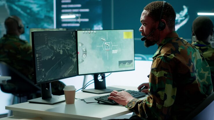 Arméns efterretningsspecialist udnytter avancerede computersystemer
