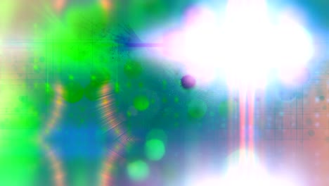 animación de fondo de partículas abstractas de 4k