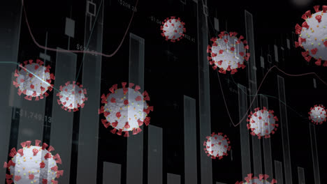 Animation-of-covid-19-cells-and-statistics-processing