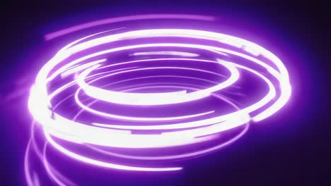 abstract purple light circle