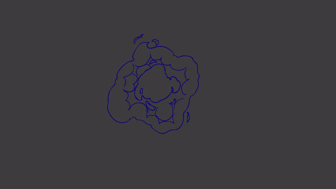 Animação Abstrata de Rabisco 18