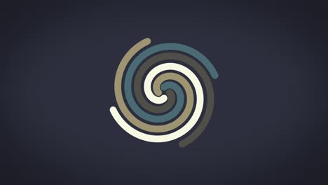 patrón espiral abstracto
