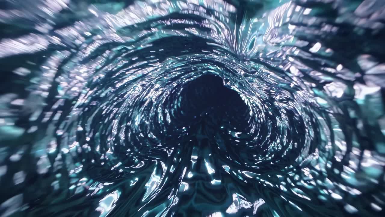 Abstract Water Tunnel