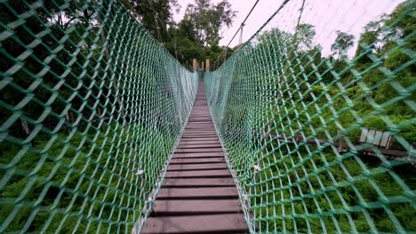 POV-Lauf-Auf-Canopy-Walk