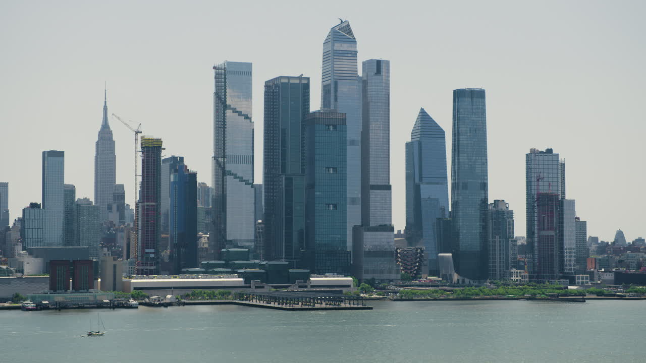 Hudson Yards Neighborhood Of Manhattan In New York City, U