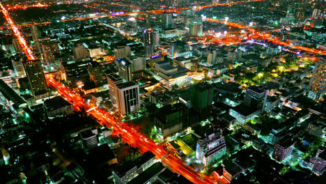 time lapse beautiful building and architecture in bangkok city thailand