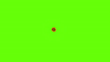 explosion and smoke visual effects on green screen
