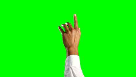 la mano de una persona tocando la pantalla digital 4k