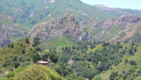 Ein-Aussichtspunkt-Am-Mulhullond-Highway-In-Calabasas,-Kalifornien