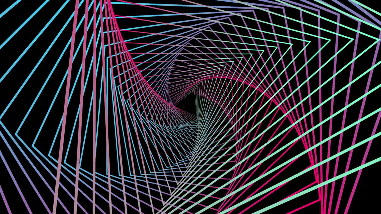 Abstract polyhedron background