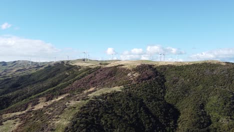 Flying-parallel-to-a-coastal-wind-farm