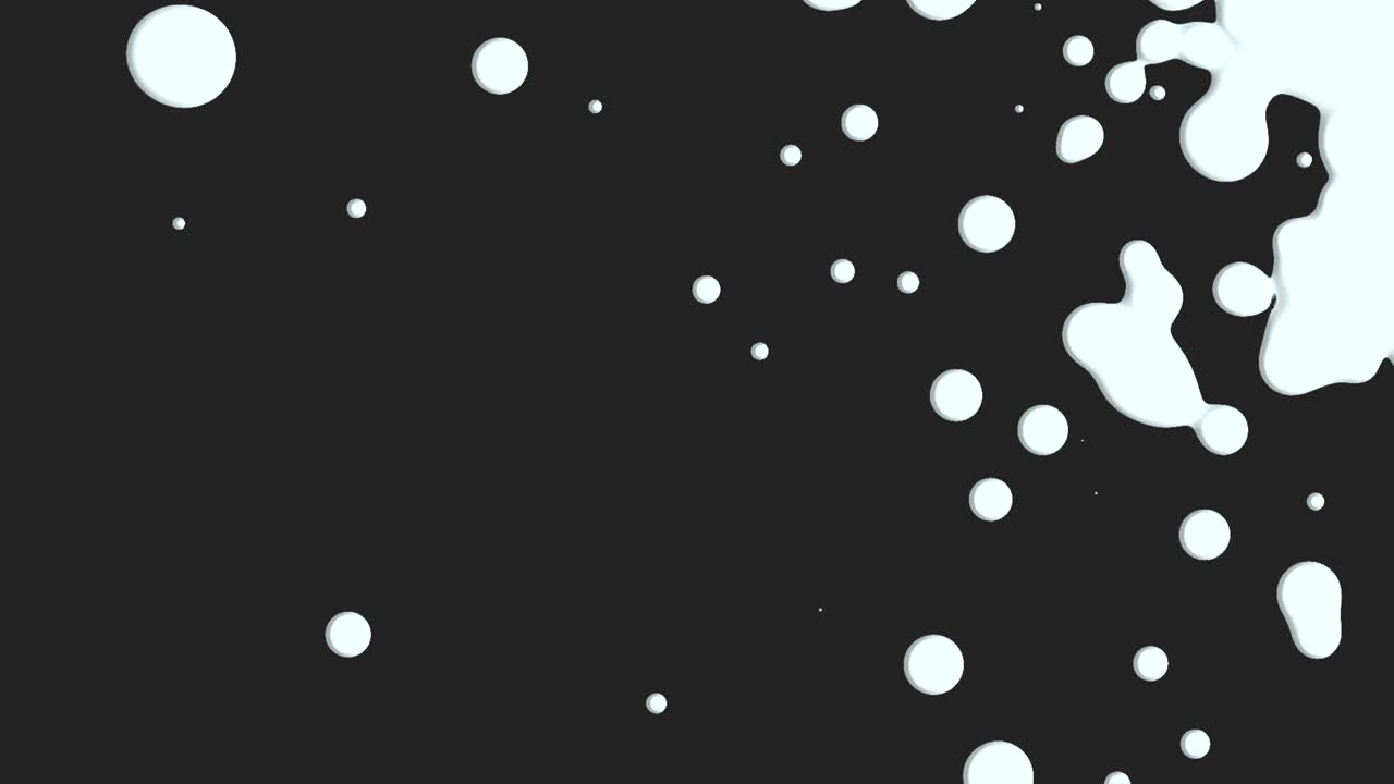 Abstracte witte vloeistof en spatten