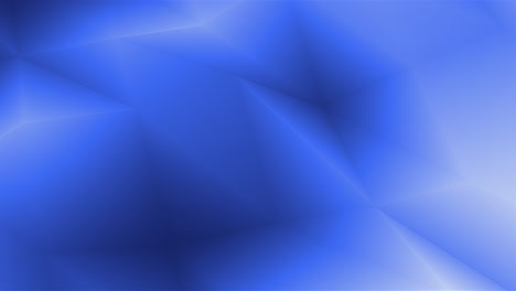 modern and abstract polygon surface background animation in blue color