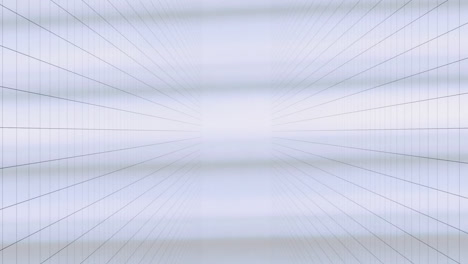 Animation-of-tunnel-over-white-background