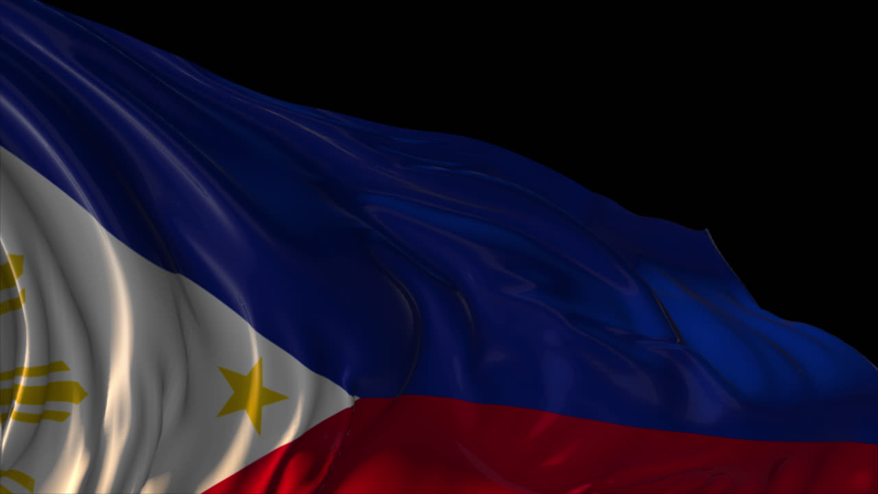 필리핀 발을 흔들고