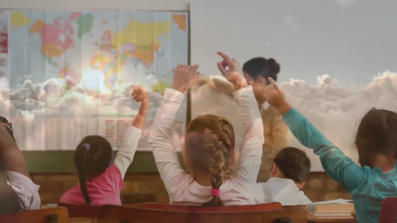 하늘에 있는 교실의 구성