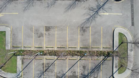 parking area aerial view