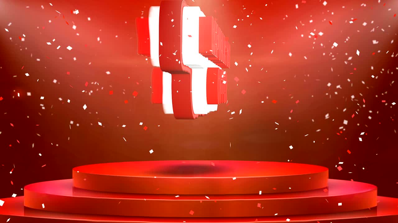 предложение дня республики текст анимация сценический подиум конфетти цикл анимация