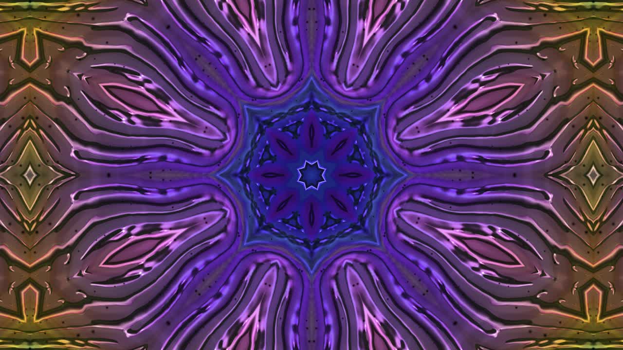 animación abstractamente colorida.