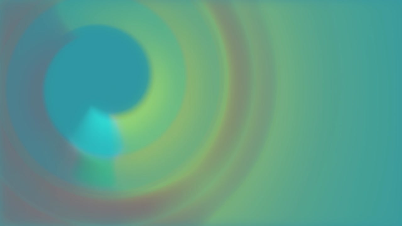 abstracto borroso bucle sin costuras círculos en espiral, remolino de círculo diseño de movimiento abstracto. fondo generado por computadora.