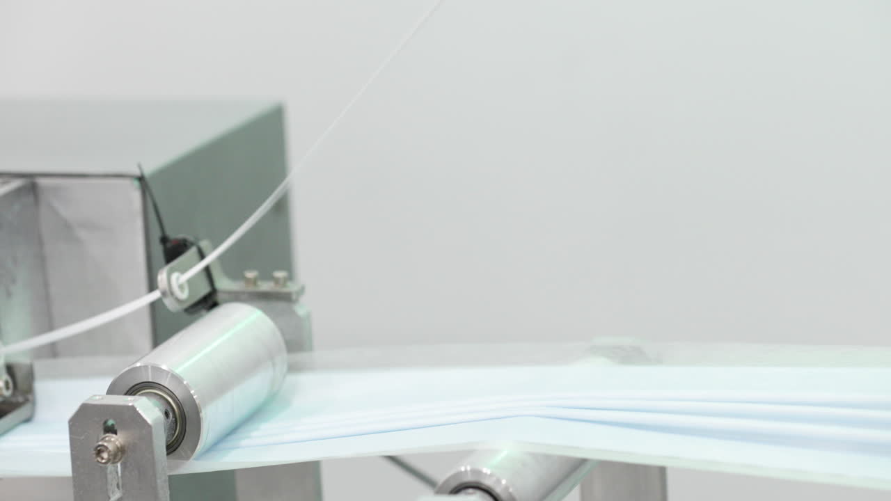 자동 기계 압착 직물을 이용한 의료용 마스크의 현대 제조