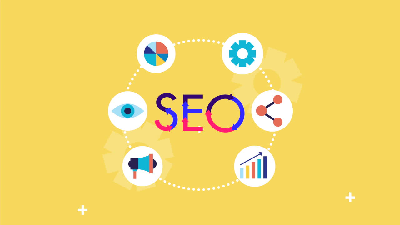 search engine optimization set icons
