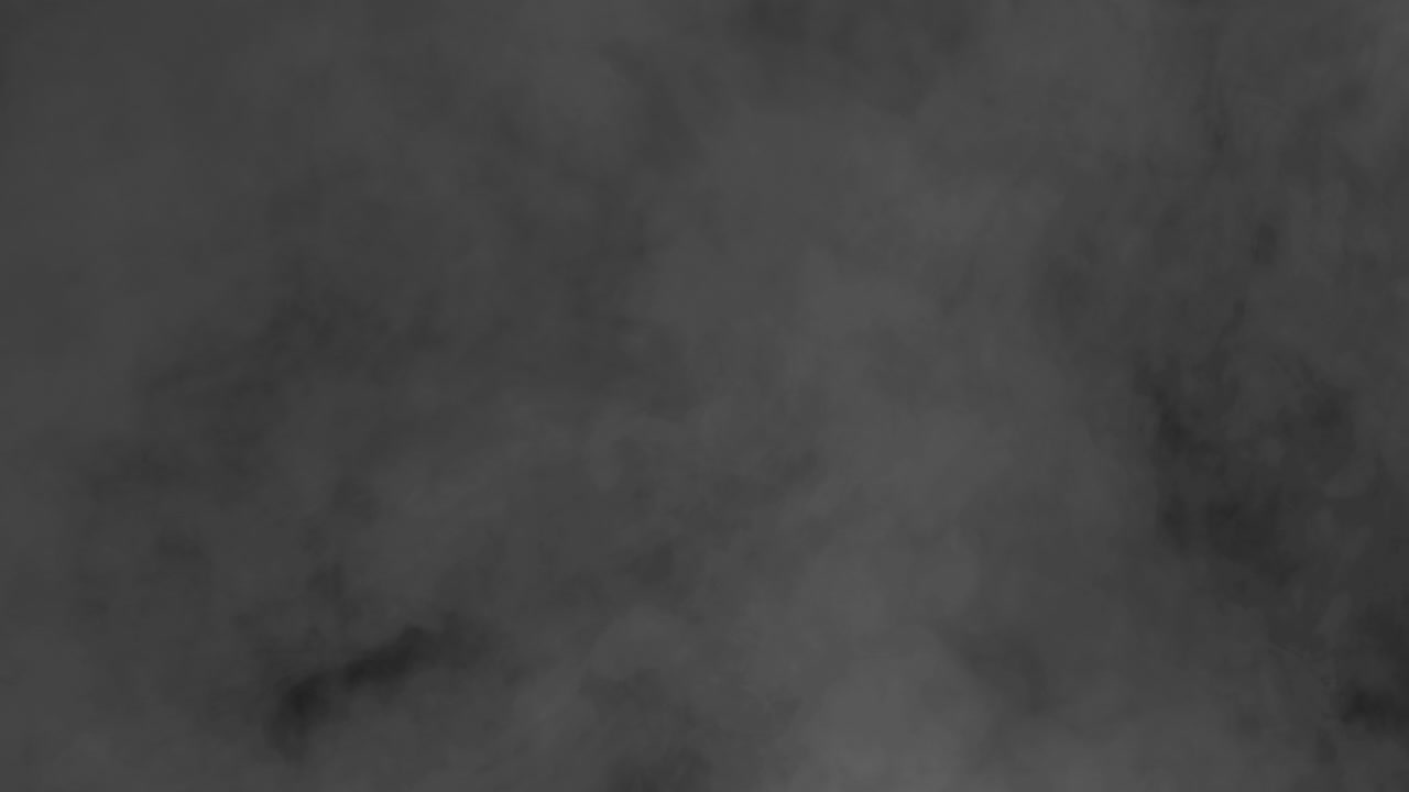 검은 바탕에 연기가 스프레이됩니다.