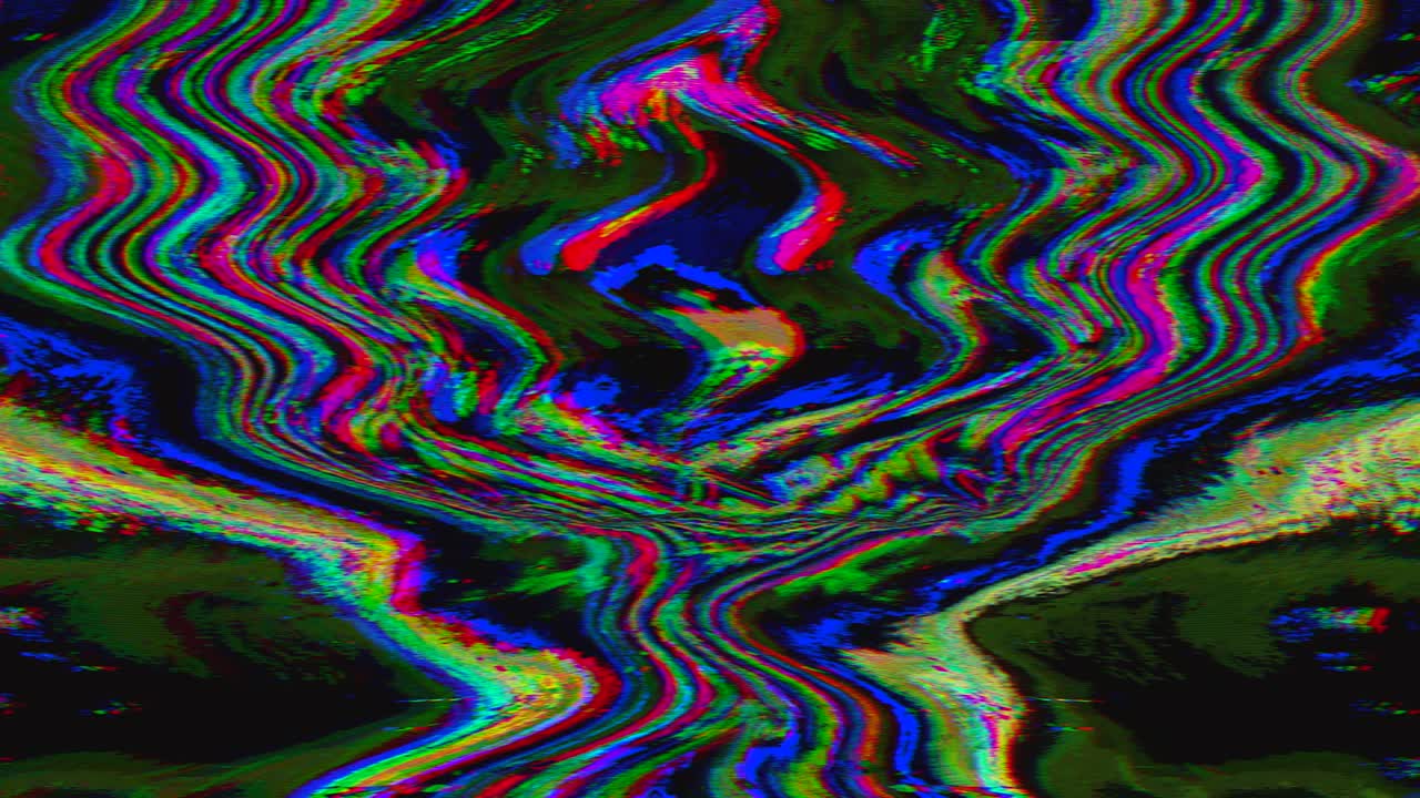abstracto dinámico nostálgico psicodélico fondo holográfico. datos mezclados. distorsiones de luz para su video