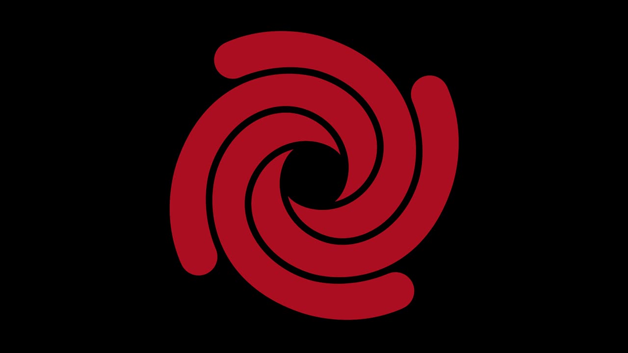 4k 비디오 모델 스트로보스코픽 및 최면 효과, 16:9 비디오 형식