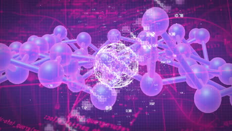 Animación-De-La-Estructura-Molecular-Y-El-Procesamiento-De-Datos-Sobre-Un-Fondo-Científico