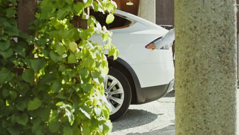 electric car charging at home