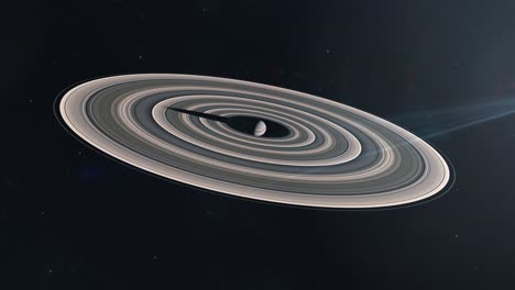 gas giant exoplanet with massive saturn-like ring system