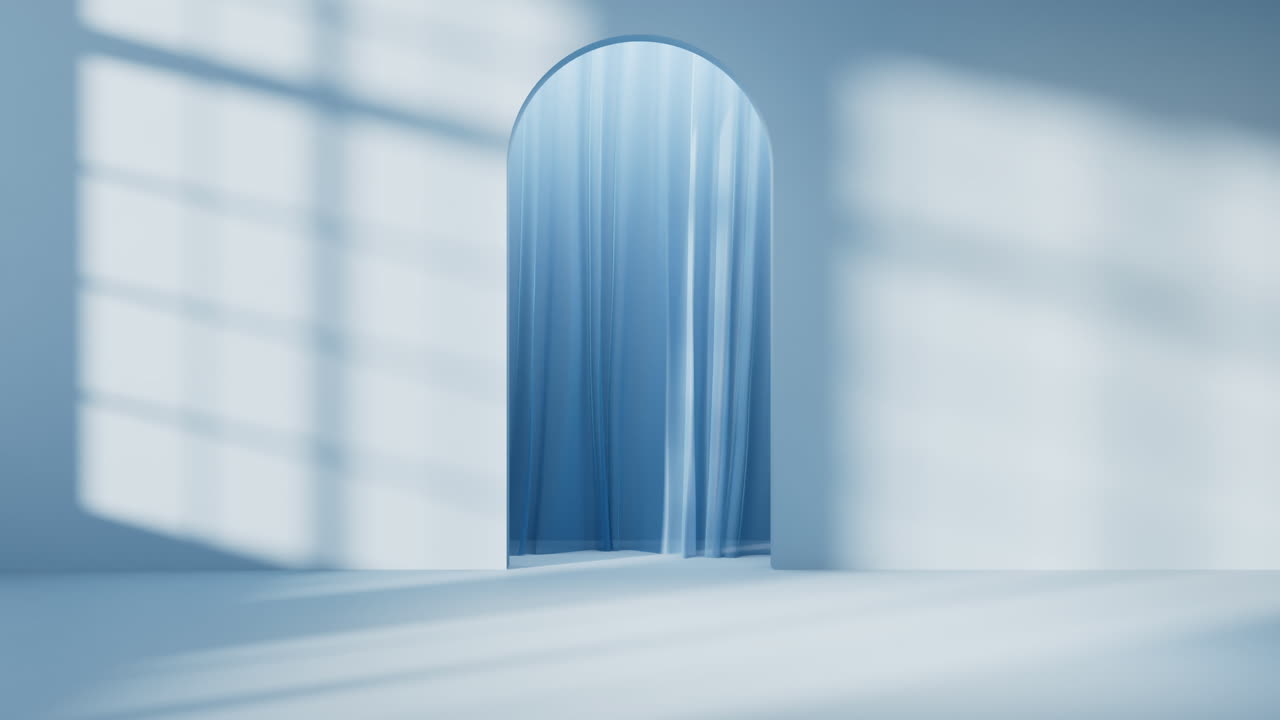 el fondo interior de la geometría abstracta, la representación en 3d.