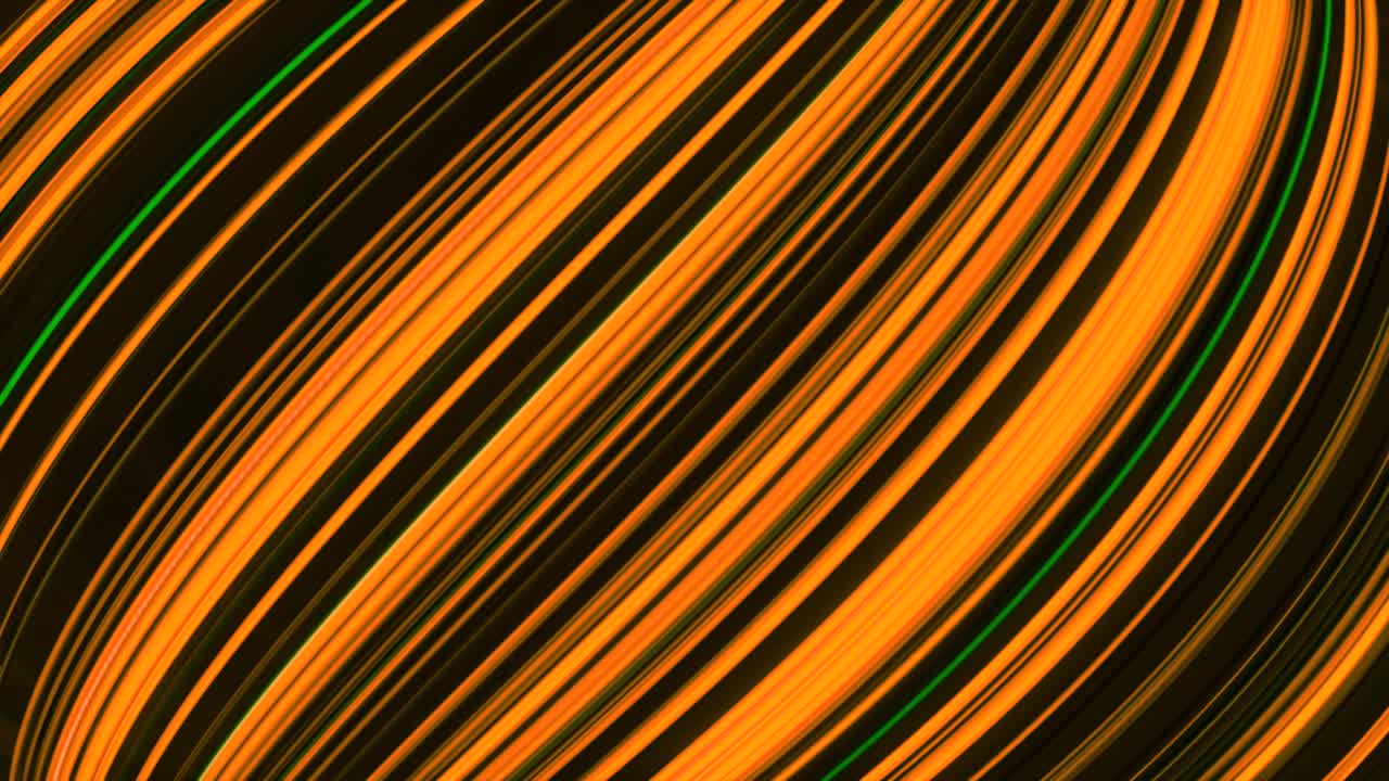 추상적인 오렌지색과 초록색 선
